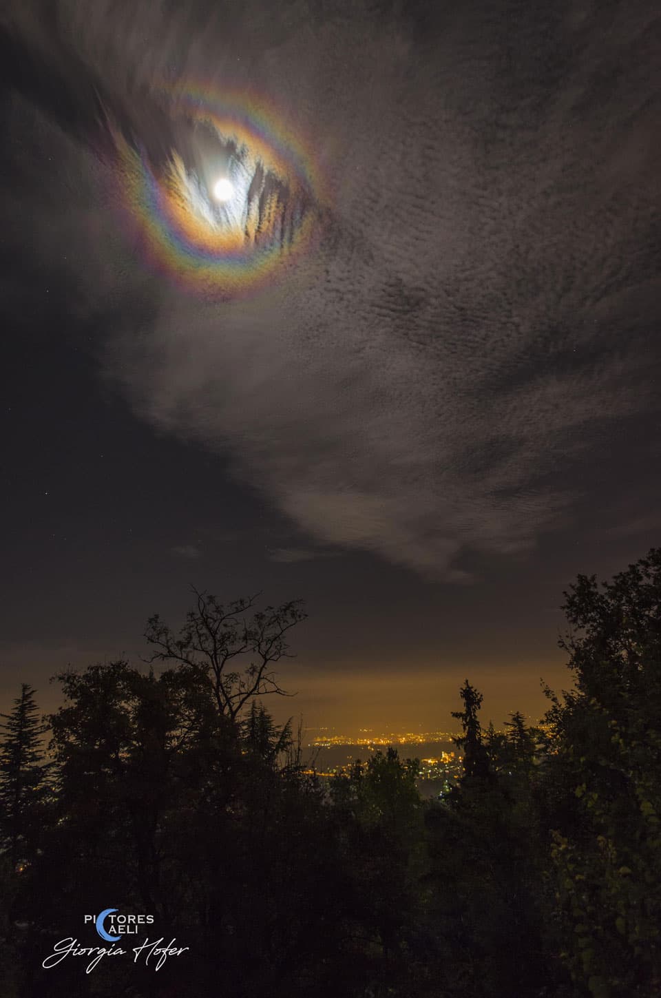 APOD: A Lunar Corona over Turin - September 16, 2019