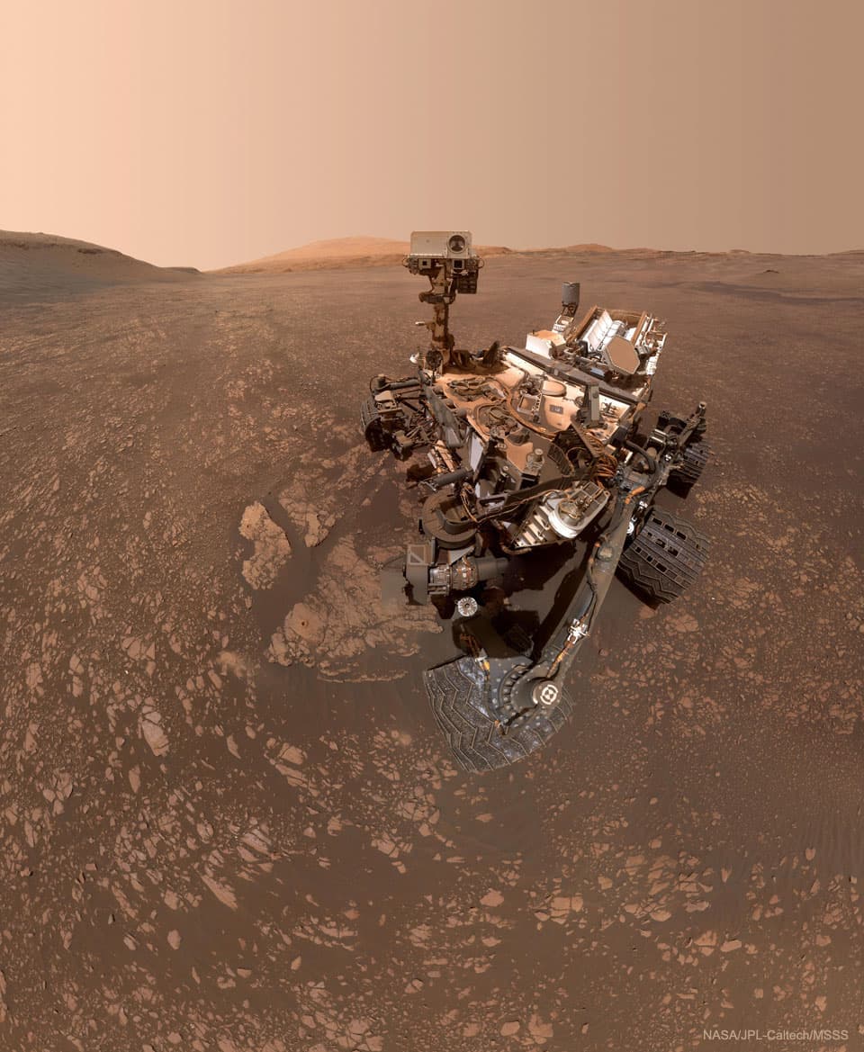 APOD: Curiosity Rover Finds a Clay Cache on Mars - October 29, 2019