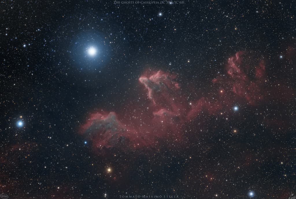 APOD: The Ghosts of Cassiopeia - October 25, 2019