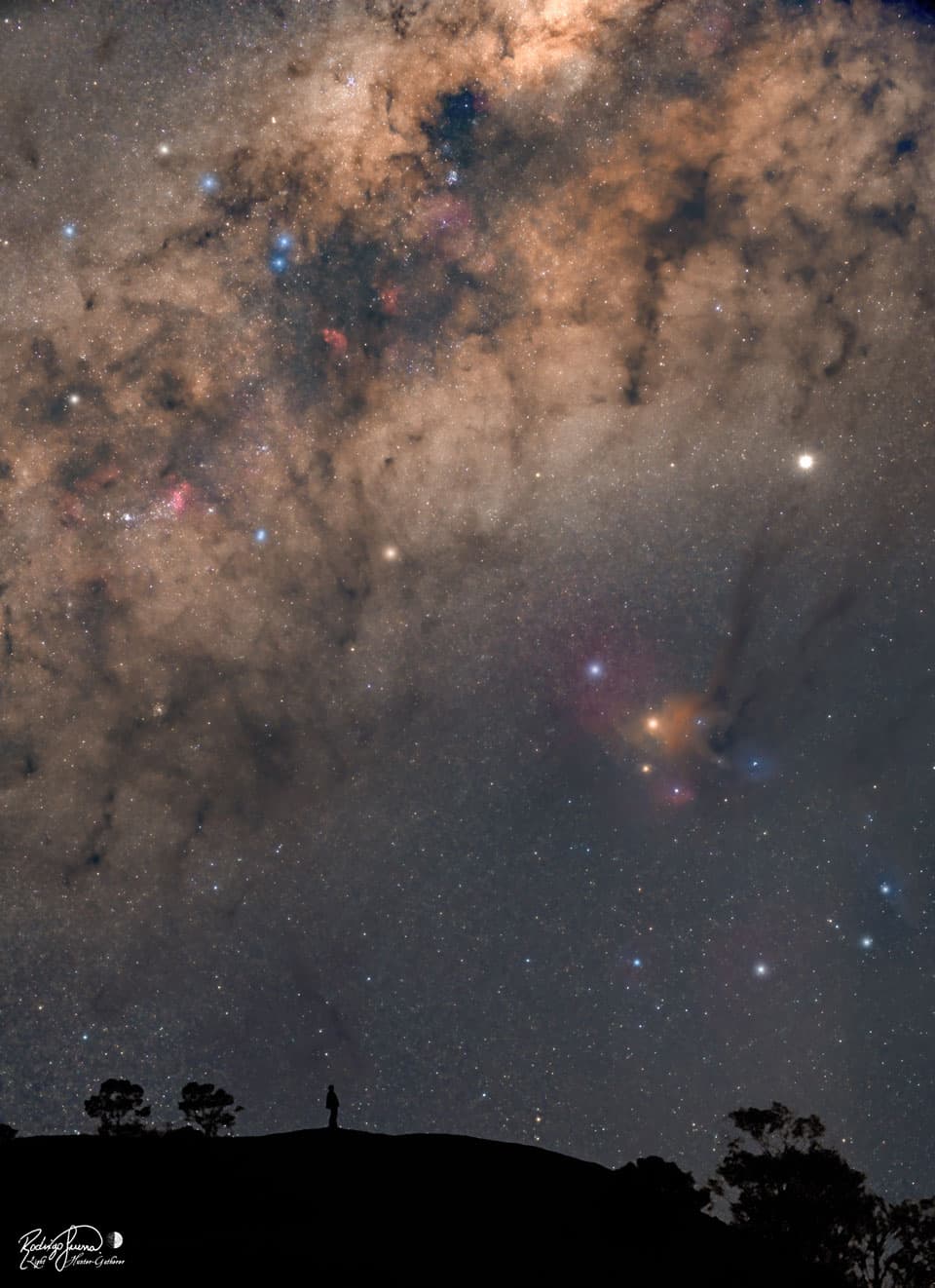 APOD: The Galaxy Above - October 15, 2019