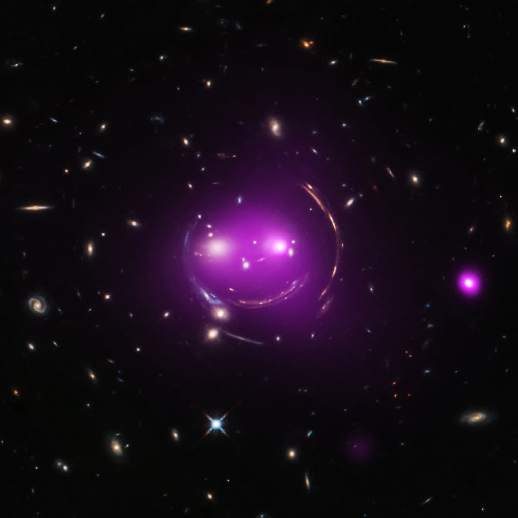 APOD: Gravity's Grin - October 26, 2019