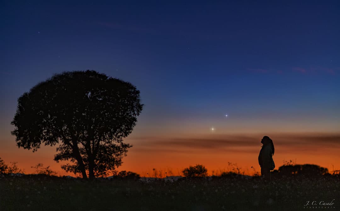 APOD: Venus and Jupiter on the Horizon - November 26, 2019