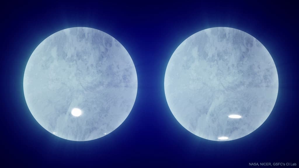 APOD: A Hotspot Map of Neutron Star J0030's Surface - December 18, 2019