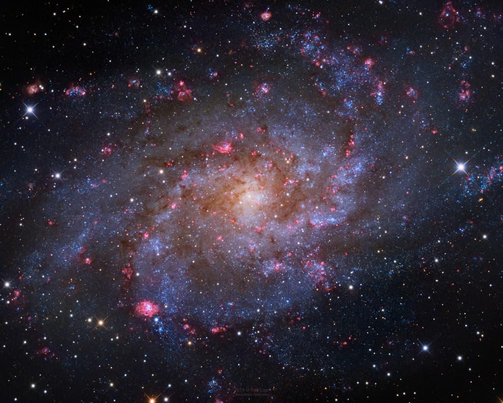 APOD: M33: The Triangulum Galaxy - December 31, 2019