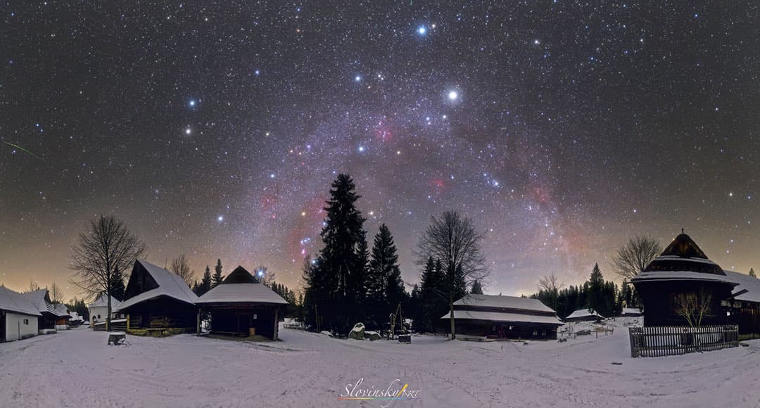 APOD: A Northern Winter Sky Panorama - December 24, 2019
