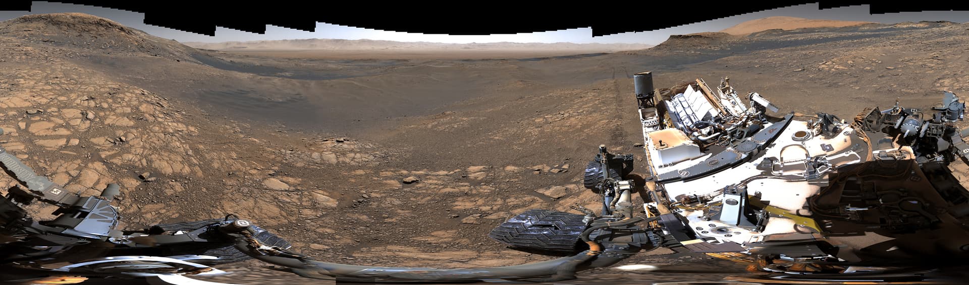 APOD: Mars Panorama from Curiosity - March 6, 2020