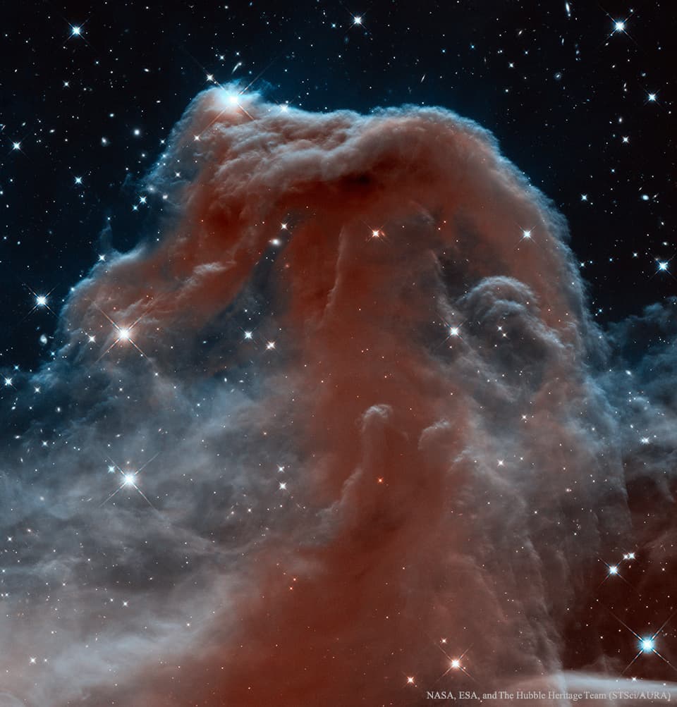 APOD: The Horsehead Nebula in Infrared from Hubble - April 12, 2020