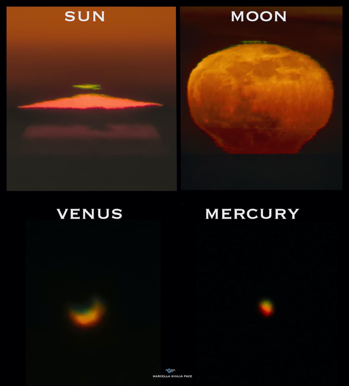 APOD: Green Flashes: Sun, Moon, Venus, Mercury - May 30, 2020
