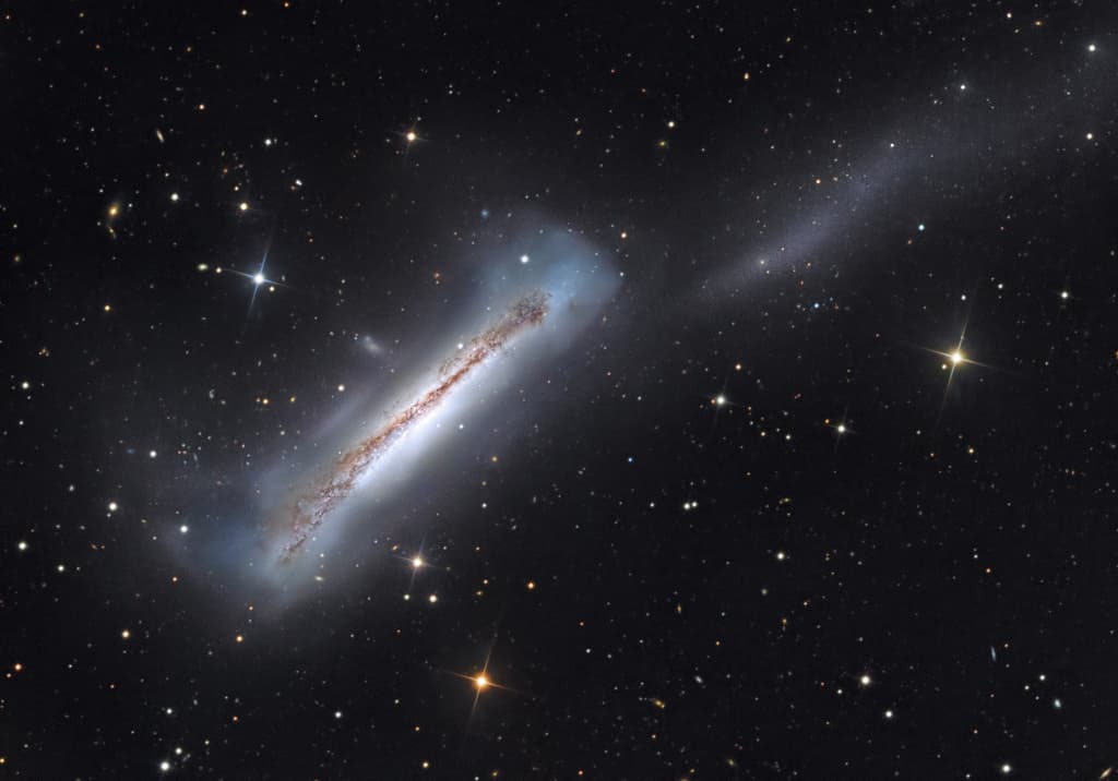 APOD: Portrait of NGC 3628 - June 4, 2020