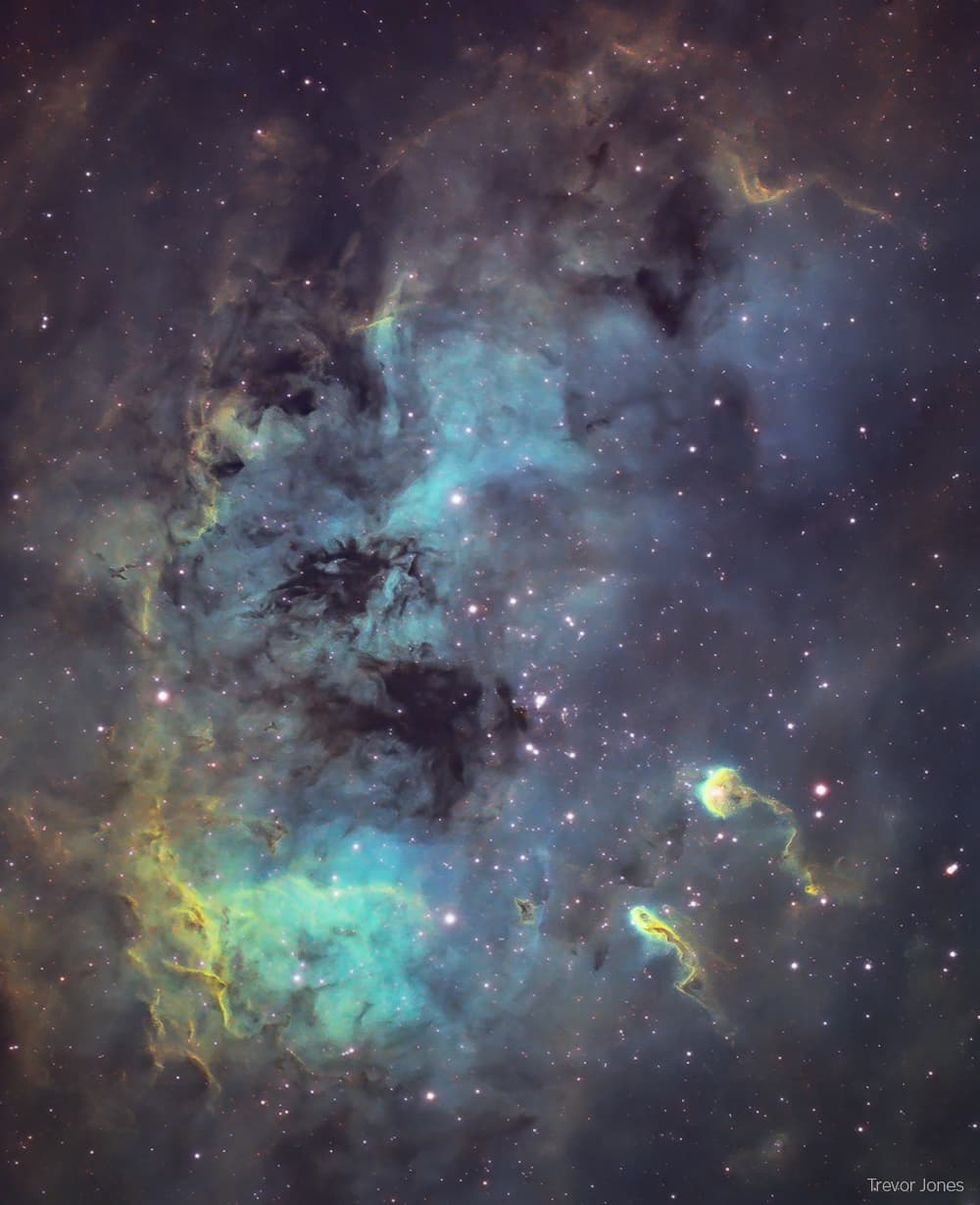 NASA APOD June 18, 2020: The Tadpoles of IC 410