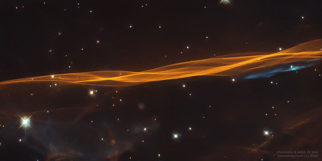 APOD: Filaments of the Cygnus Loop - September 28, 2020