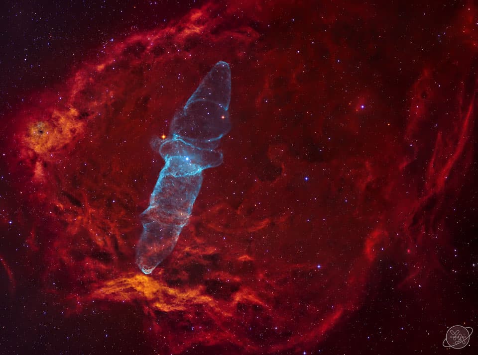 APOD: Ou4: A Giant Squid in a Flying Bat - October 7, 2020
