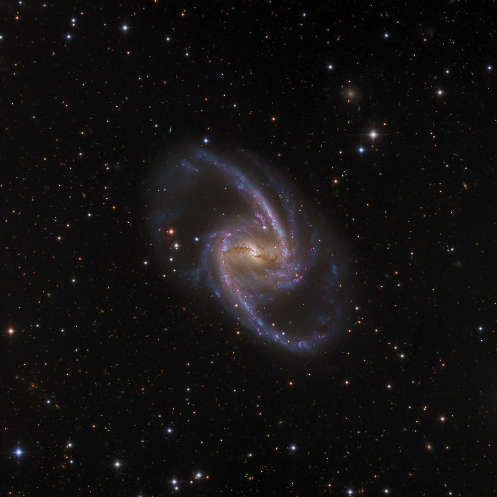 APOD: NGC 1365: Majestic Island Universe - January 8, 2021