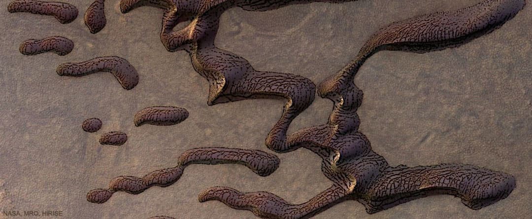 APOD: Striped Sand Dunes on Mars - January 6, 2021