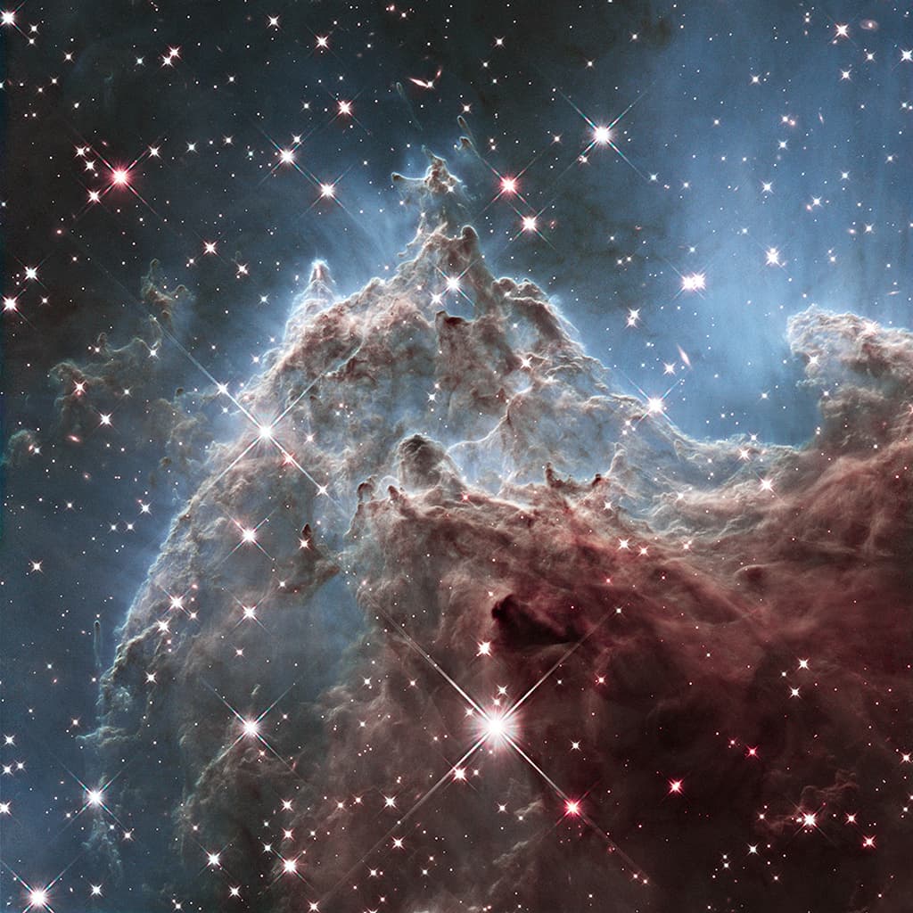 APOD: The Mountains of NGC 2174 - January 16, 2021