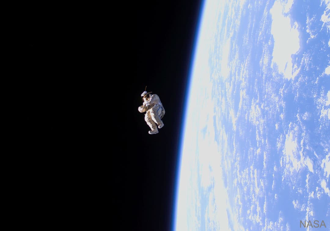 APOD: SuitSat-1: A Spacesuit Floats Free - March 28, 2021