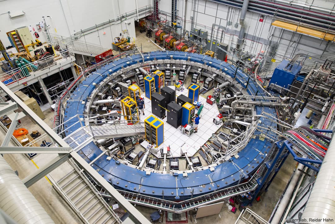 APOD: Confirmed Muon Wobble Remains Unexplained - April 13, 2021