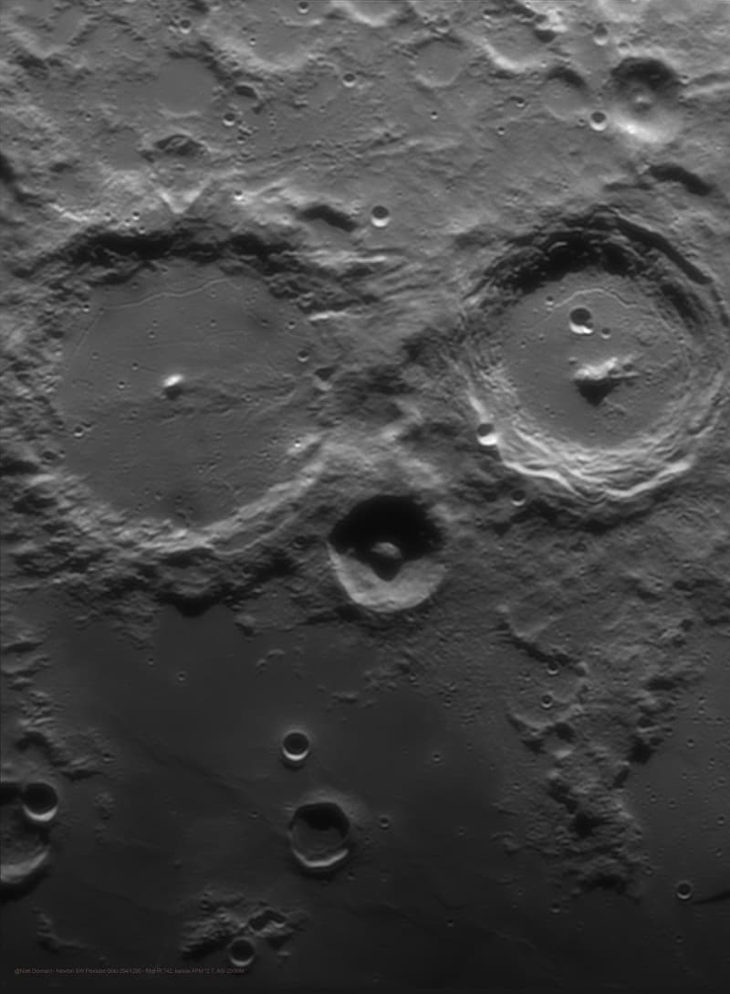 APOD: Alphonsus and Arzachel - July 17, 2021