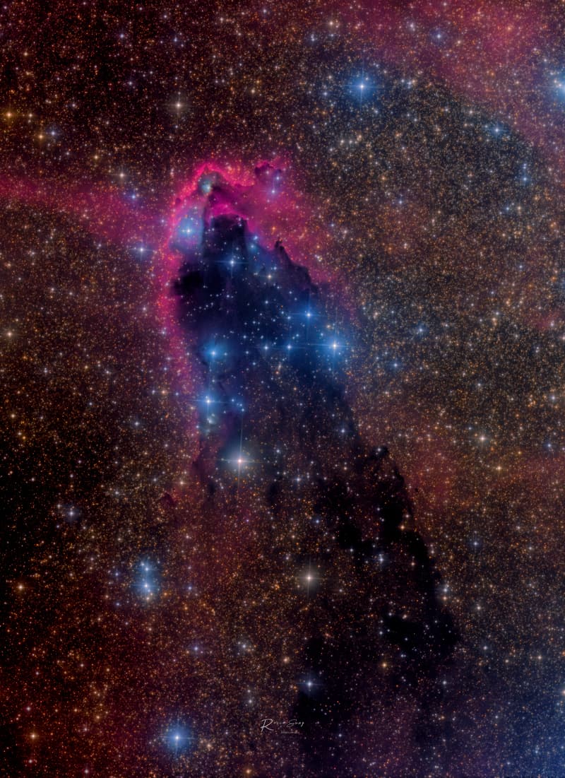APOD: The Dark Tower in Scorpius - July 15, 2021