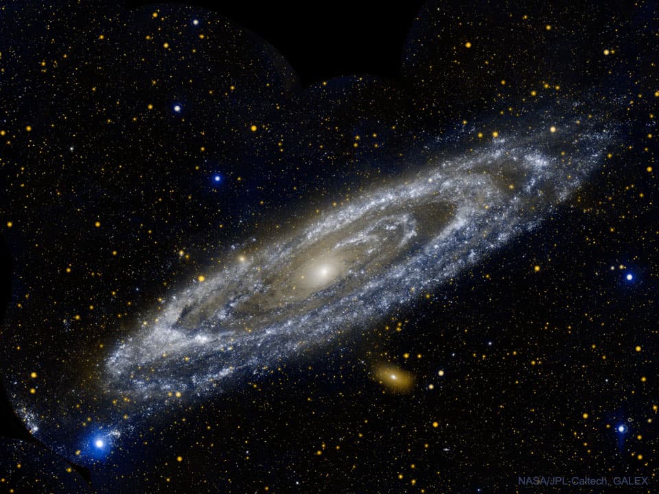 APOD: The Andromeda Galaxy in Ultraviolet - July 18, 2021