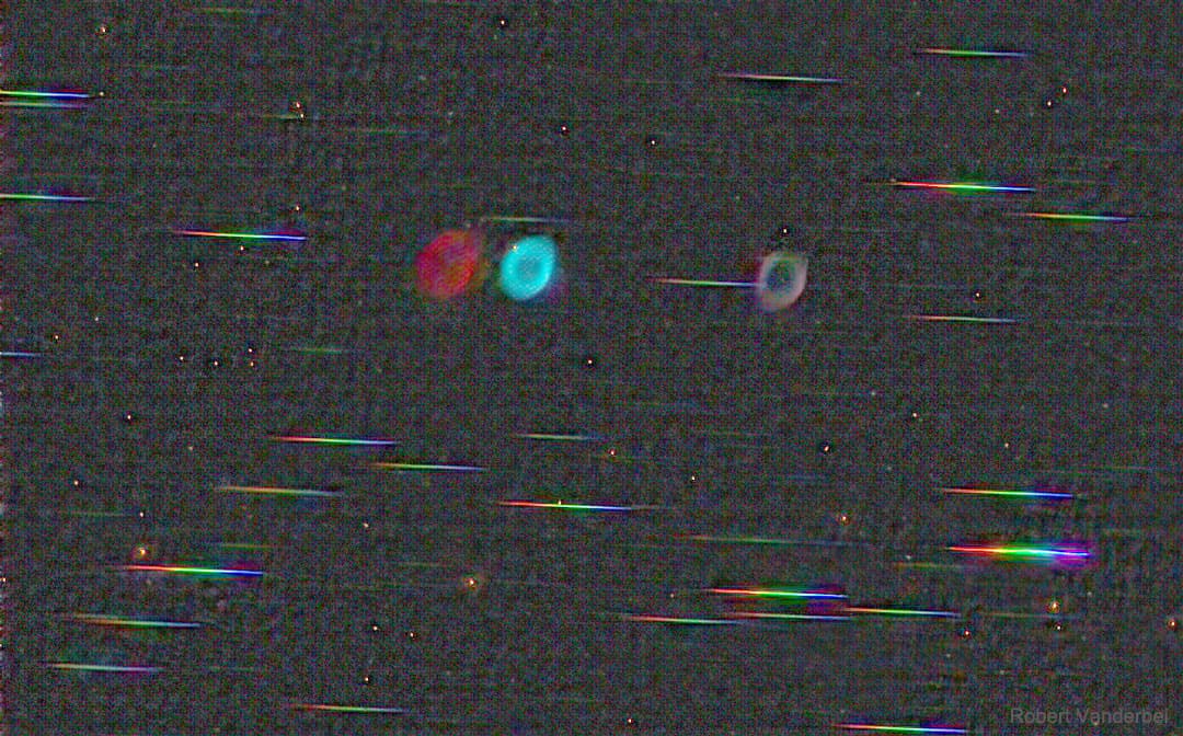 APOD: Colors: Ring Nebula versus Stars - July 21, 2021