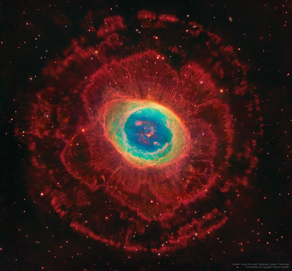 APOD: Rings Around the Ring Nebula - August 18, 2021
