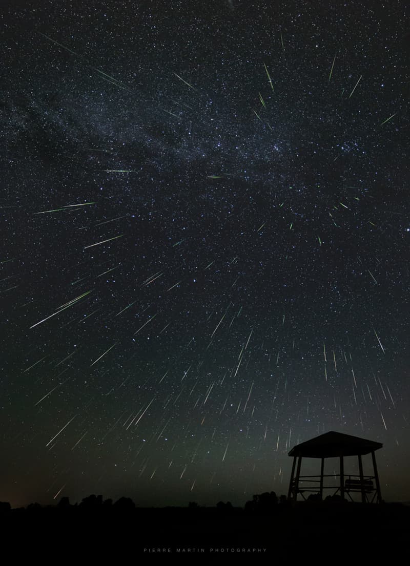 APOD: Perseid Outburst at Westmeath Lookout - September 24, 2021