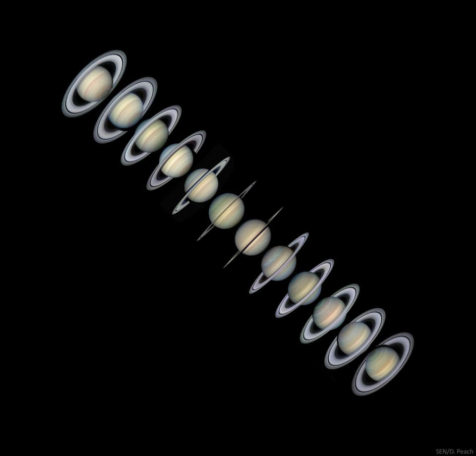 APOD: Rings and Seasons of Saturn - September 19, 2021