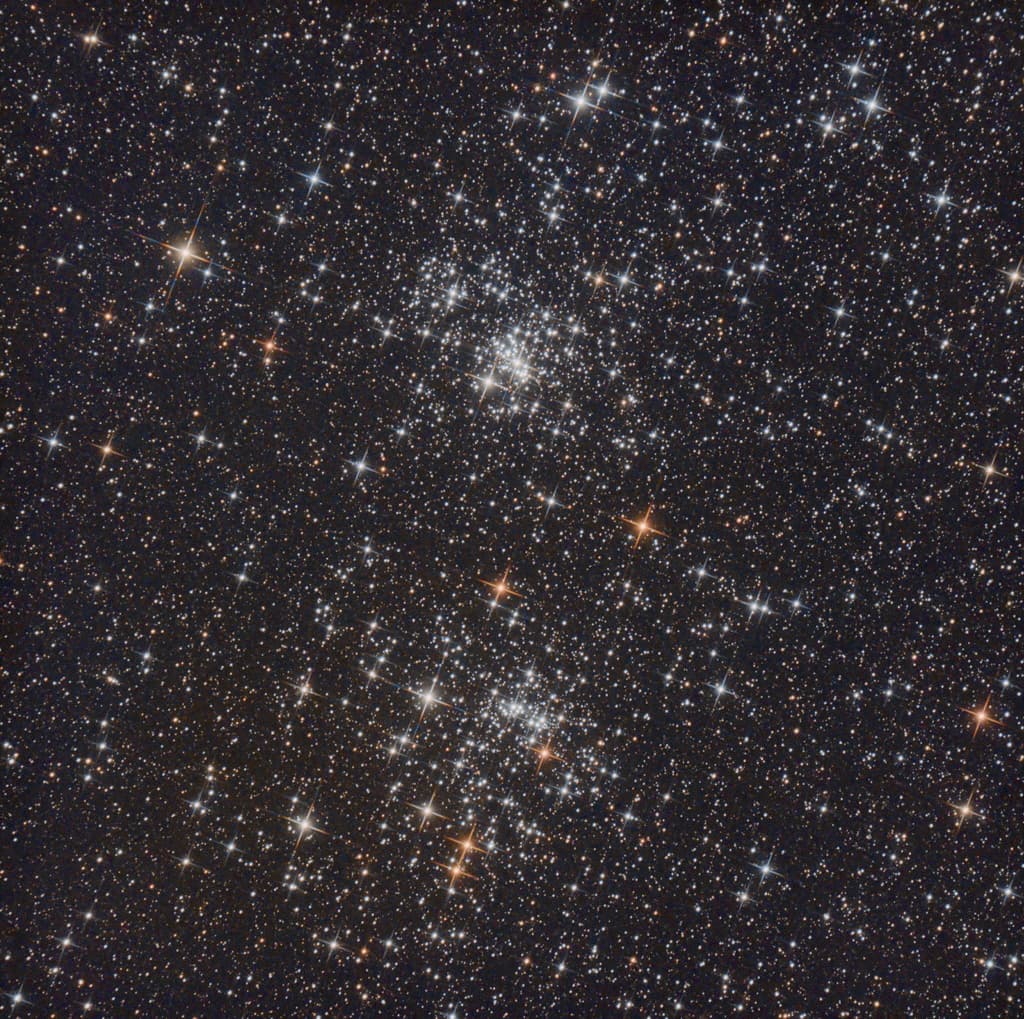 NASA APOD October 8, 2021: The Double Cluster in Perseus