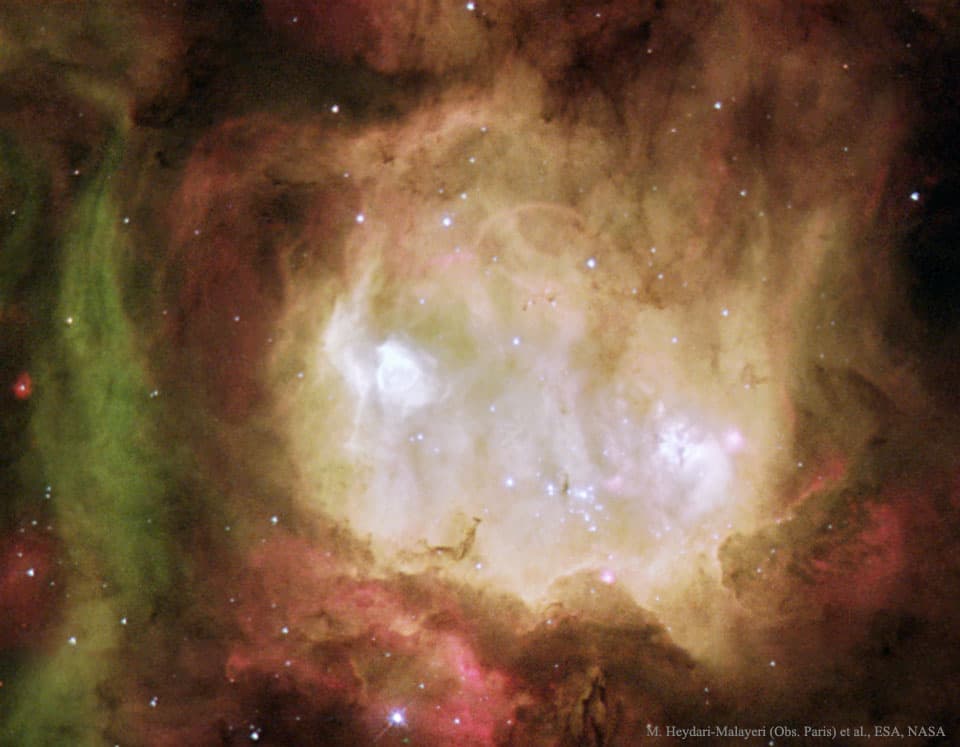 APOD: Halloween and the Ghost Head Nebula - October 24, 2021