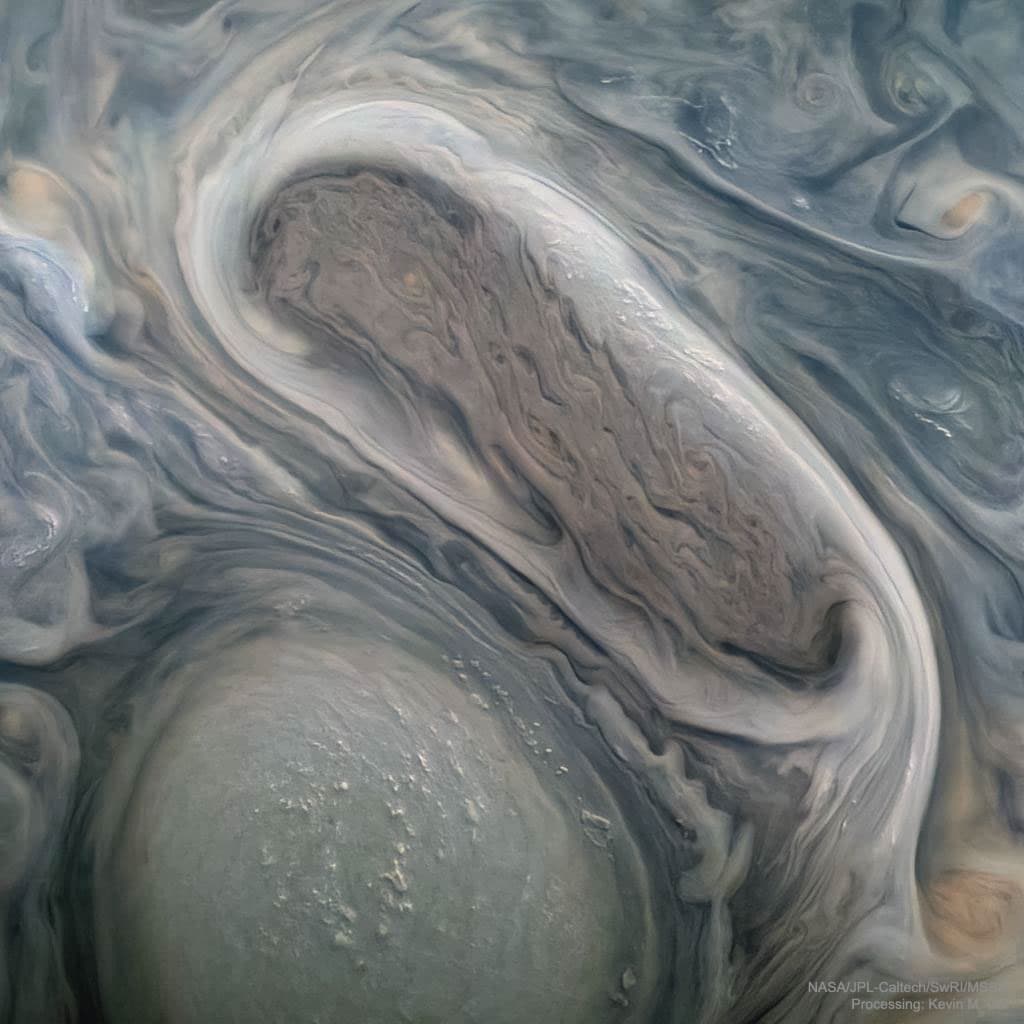 APOD: Giant Storms and High Clouds on Jupiter - December 29, 2021