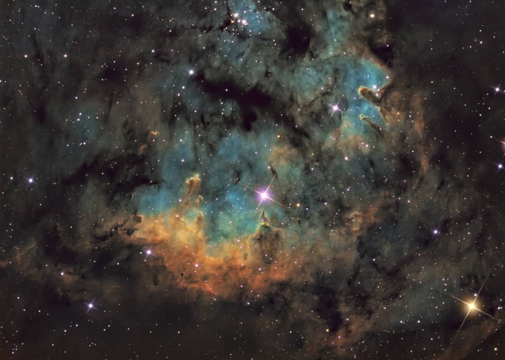 APOD: NGC 7822 in Cepheus - January 20, 2022