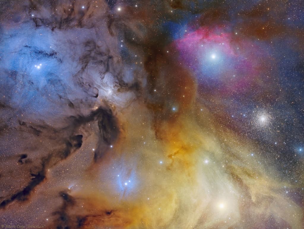 APOD: Stars, Dust, and Gas Near Antares - January 26, 2022