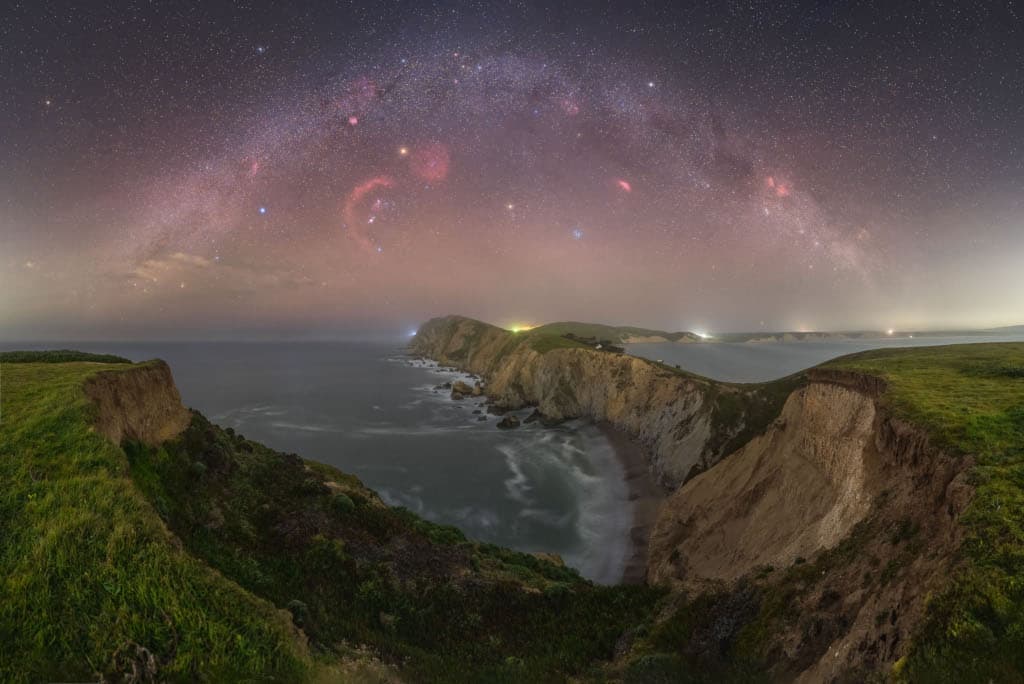 NASA APOD March 12, 2022: Point Reyes Milky Way