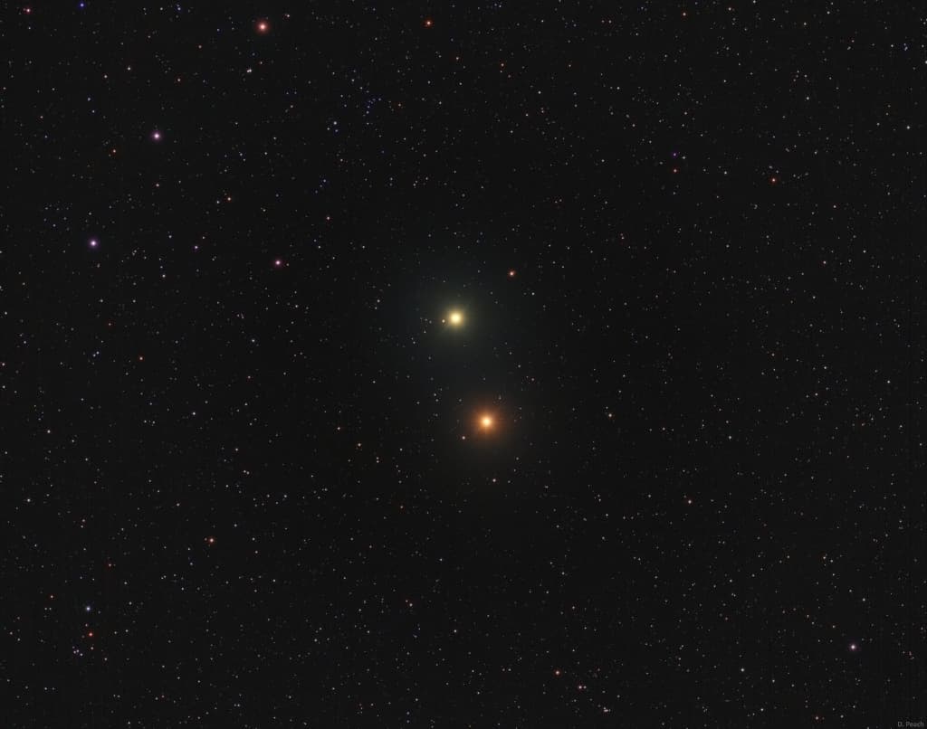 APOD: Mars-Saturn Conjunction - April 9, 2022