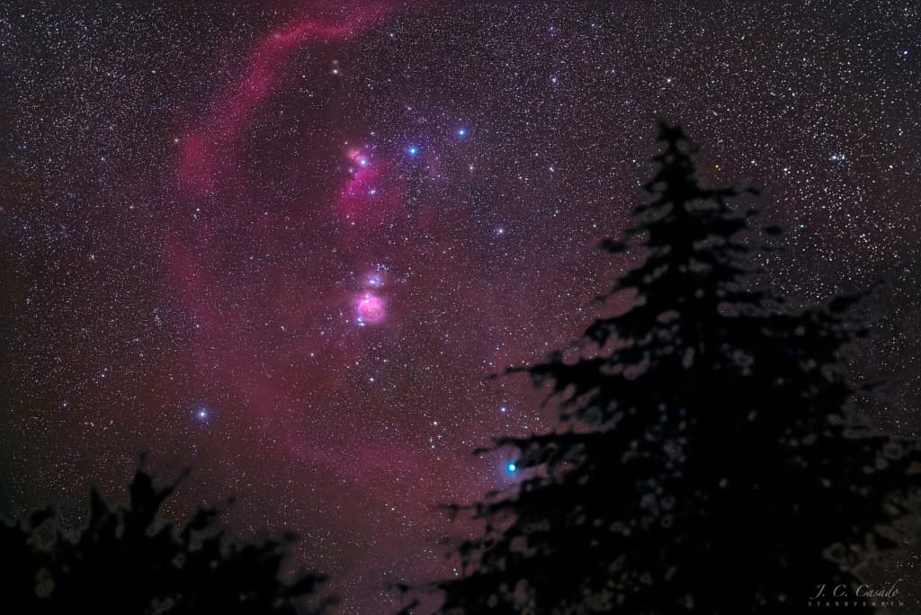 APOD: Orion Pines - April 16, 2022
