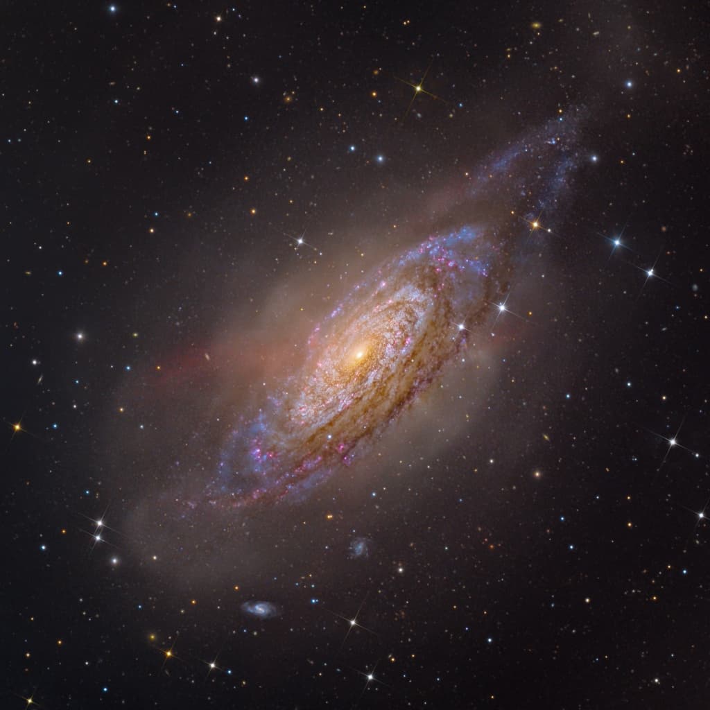 APOD: NGC 3521: Galaxy in a Bubble - May 5, 2022
