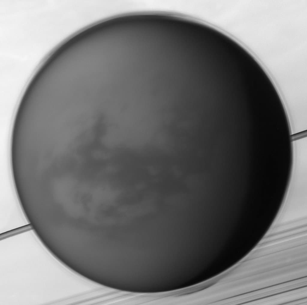 APOD: Titan: Moon over Saturn - May 27, 2022