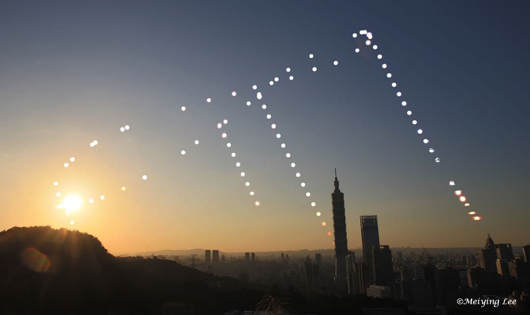 APOD: Analemma over Taipei - June 21, 2022