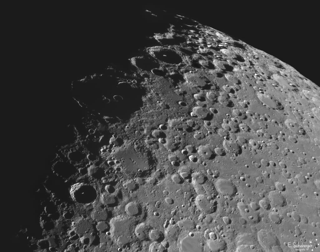 APOD: Tycho and Clavius at Dawn - July 16, 2022