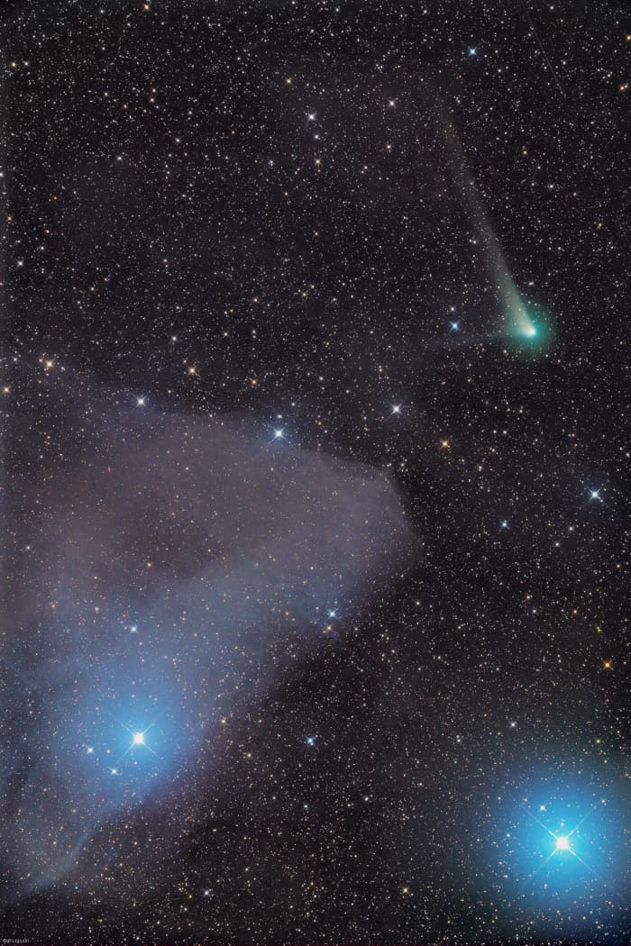 APOD: Stardust and Comet Tails - August 20, 2022