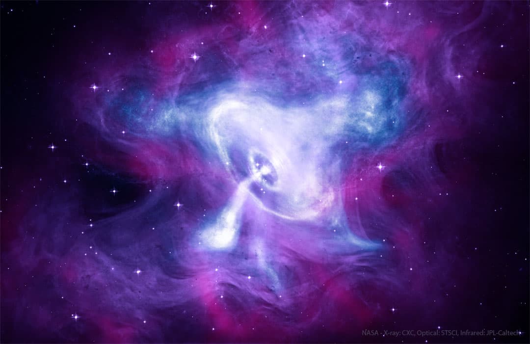 APOD: The Spinning Pulsar of the Crab Nebula - August 21, 2022