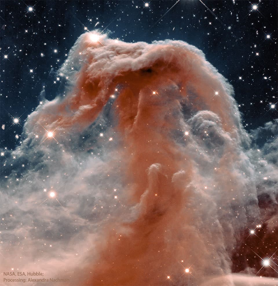 APOD: The Horsehead Nebula in Infrared from Hubble - September 21, 2022