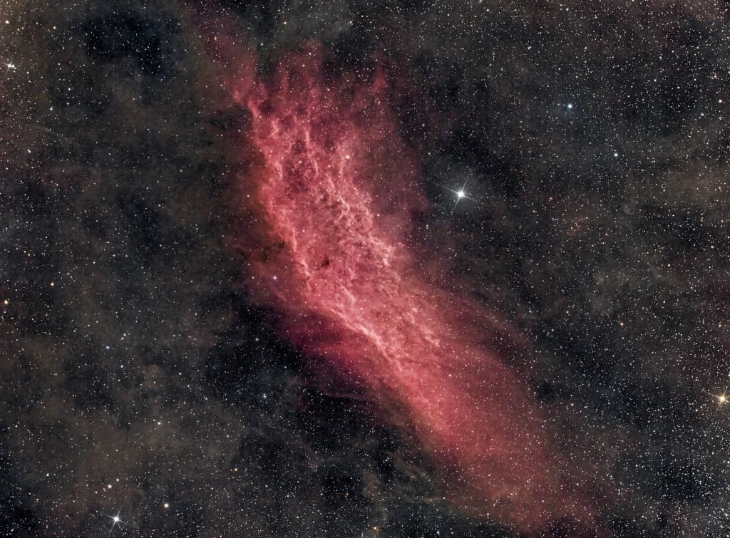 APOD: NGC 1499: The California Nebula - October 22, 2022