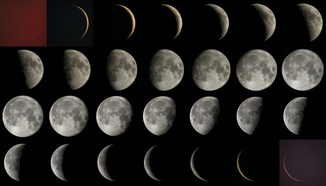 APOD: Lunation Matrix - October 1, 2022