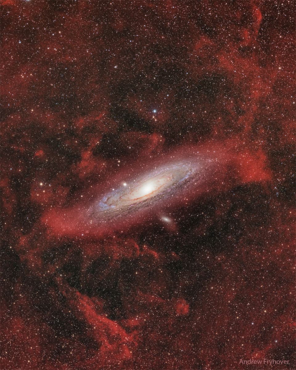 APOD: Clouds Around Galaxy Andromeda - October 24, 2022