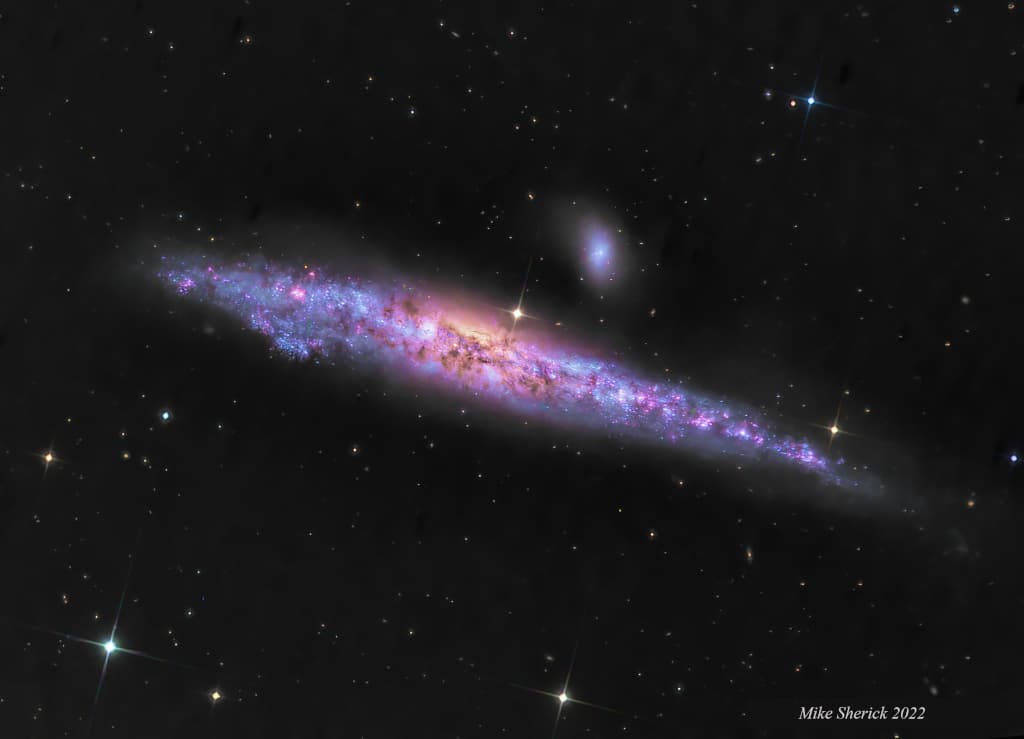 APOD: NGC 4631: The Whale Galaxy - October 6, 2022