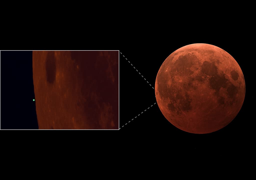 NASA APOD November 11, 2022: Blood Moon, Ice Giant