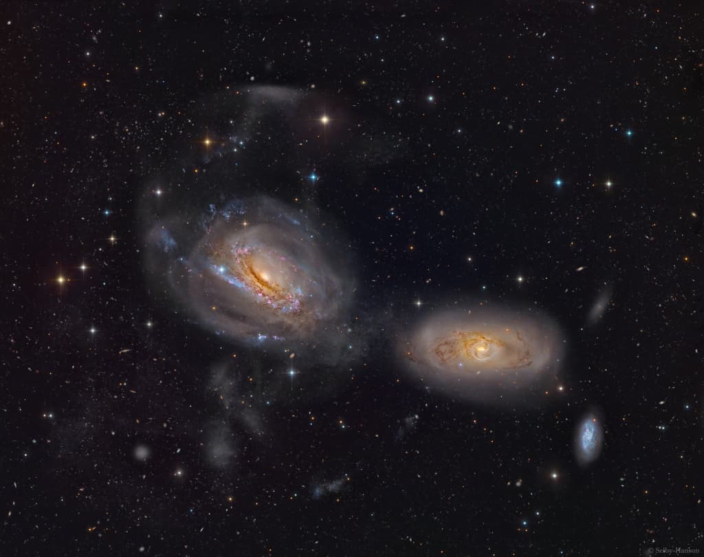 APOD: Unraveling NGC 3169 - March 2, 2023