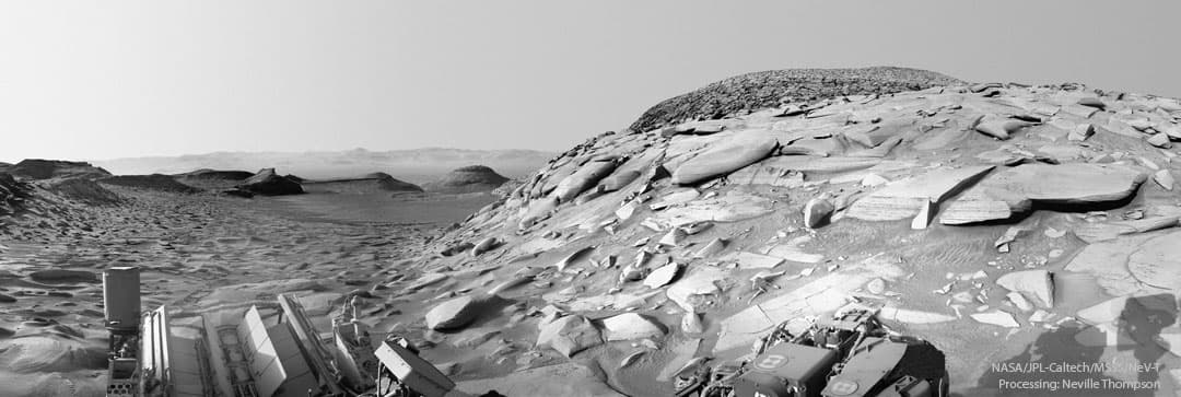 APOD: Flat Rock Hills on Mars - May 2, 2023